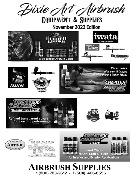 Dixie Airbrush Supplies 2023 Dixie Airbrush Supplies 2023